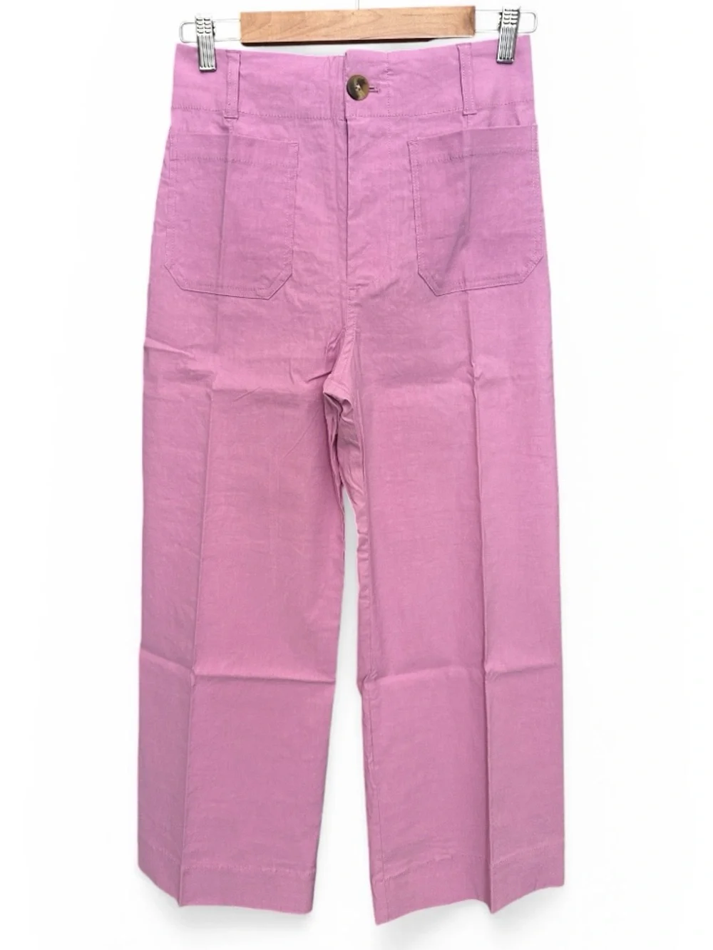 Anthropologie Maeve The Colette Cropped Wide-Leg Pants - Picture 2 of 6